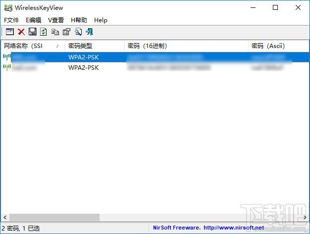 wireless,WirelessKeyView,密码查看器,wifi密码查看器