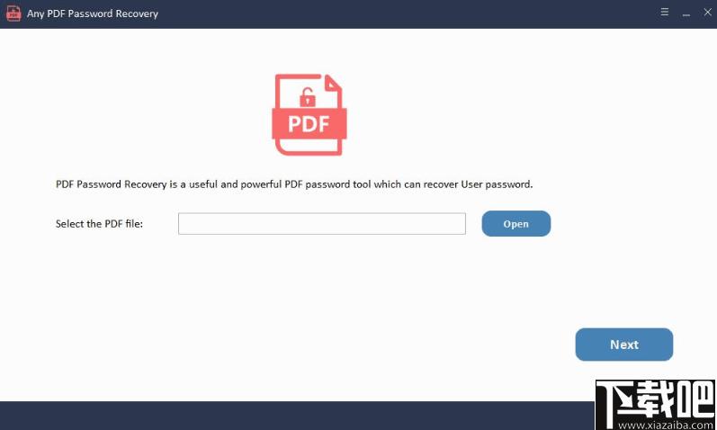 Any PDF Password Recovery下载,解密软件,PDF解密