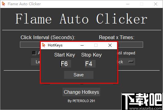 Flame Auto Clicker下载,鼠标点击,自动点击